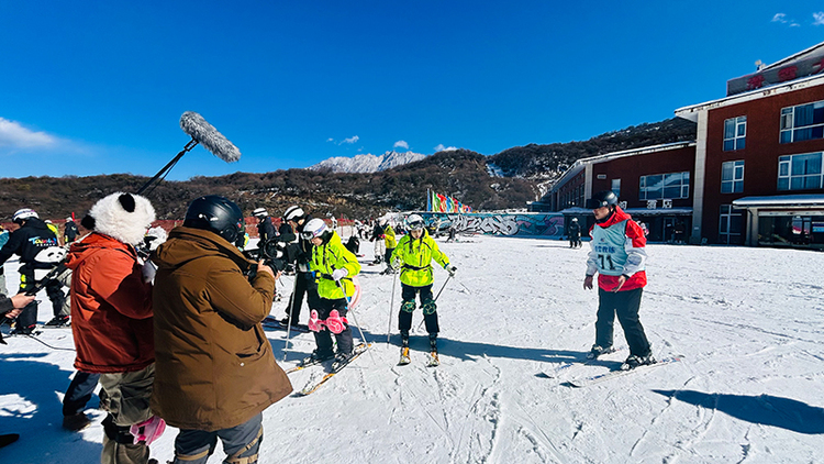 《愛在阿壩》拍攝花絮——九鼎山·太子嶺滑雪場