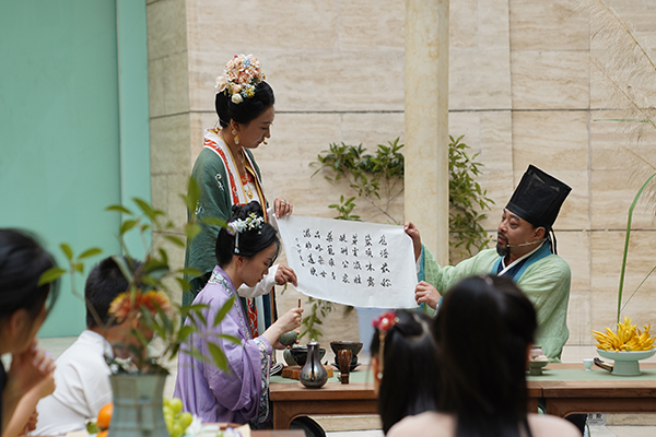 國慶假期約12萬觀眾走進金沙 “感知青韻・金沙之約”限定體驗獲好評_fororder_”尋香金沙·青韻雅集“活動現場04