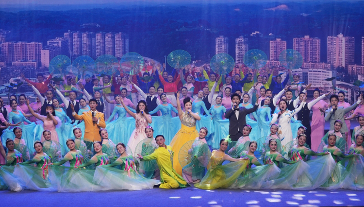 簡陽市2025年迎春文藝晚會精彩上演