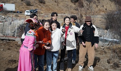 《愛在阿壩》拍攝花絮——小金縣兩河口鎮木城村