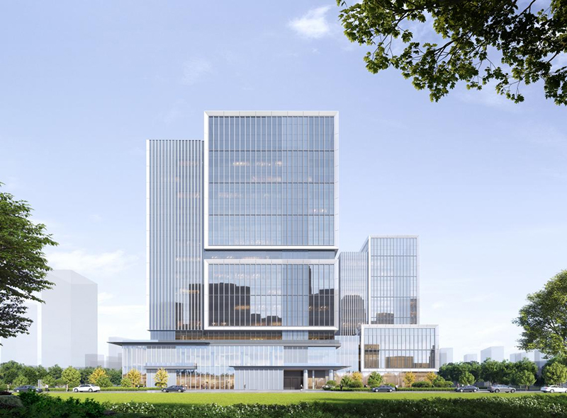 圖片默認標題_fororder_錦江經開區智慧製造總部基地項目效果圖--供圖-成都錦江經開區