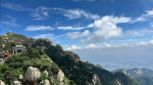 山東泰安：登泰山“天界漫遊”，把夏日浪漫全打包_fororder_01eca441ae21fd211124c3025e4f09e9ae