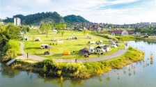 重慶南川：黎香湖秋色醉人