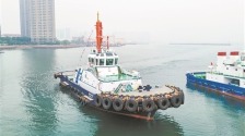全國首艘氫電拖輪正式投用——青島港來了“海上混動車”