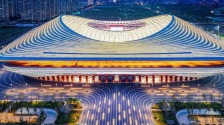 U23亞洲盃預選賽倒計時 西安足球地標靜待國際首賽