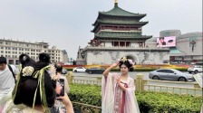 端午假期西安旅遊持續火爆