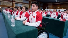 米蘭冬殘奧會中國體育代表團成立