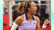 鄭欽文當選WTA2025年度最受球迷歡迎單打球員