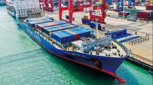 連雲港港新增一條東南亞海上物流通道