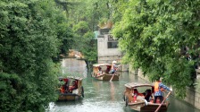 蘇州：“水上游”為遊客夏日添涼意