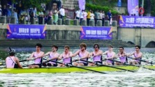 全球30所高校的300余名學子在南京揮槳競渡