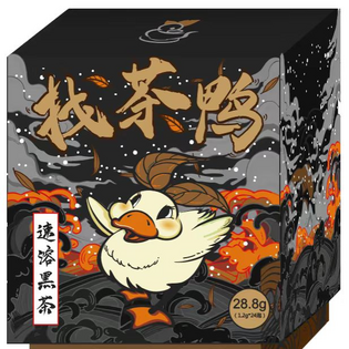 找茶鴨速溶黑茶粉