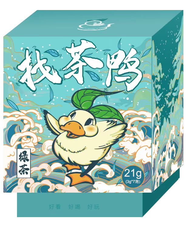 找茶鴨鮮萃冷泡綠茶_fororder_333